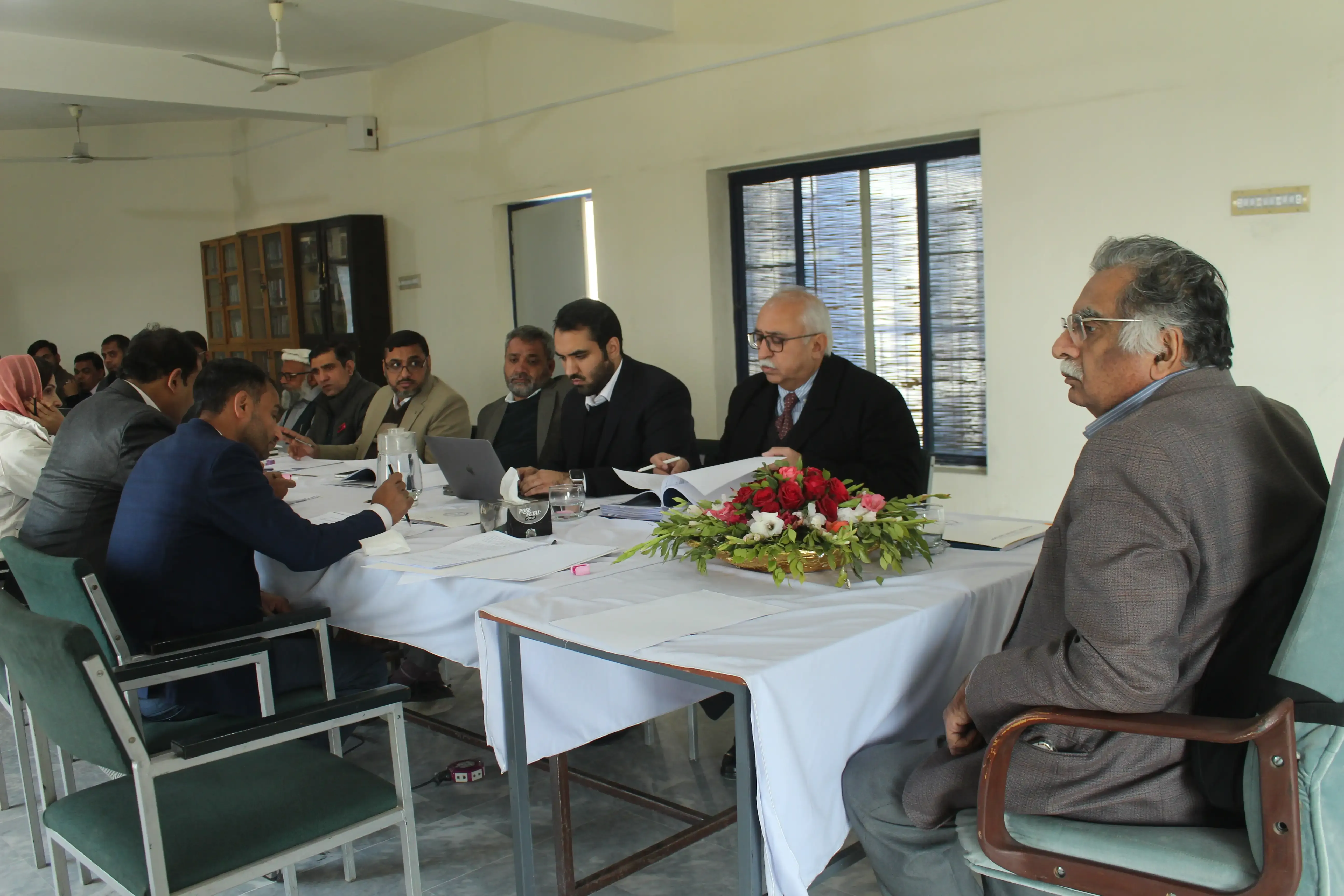 13th Academic Council Meeting at Northern University discussing academic developments